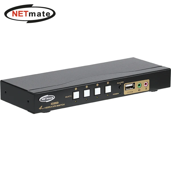 Gangwon NM-HKD04C4K support HDMI KVM 4:1 switch with USB/cable