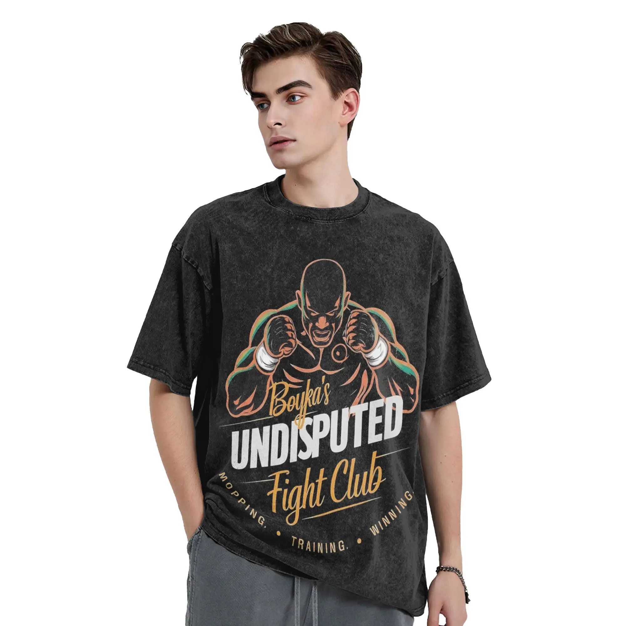 Undisputoyka Fight Club mk1 - Eye Voodoo Cotton T Shirt For Man Beach  Vintage T Shirts Hippie Tees Oversized Hot Sale Tops