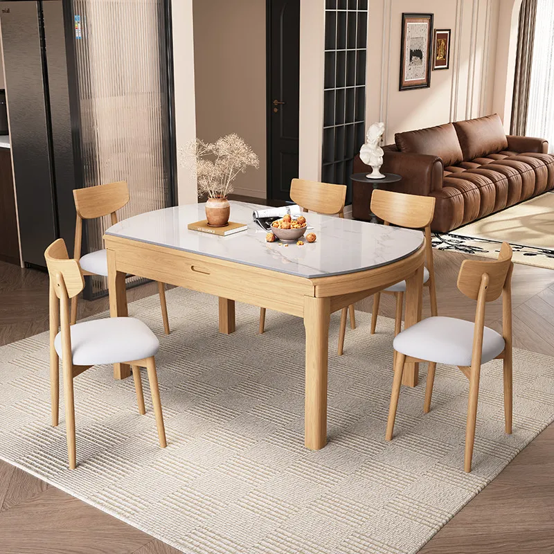 Writing Dining Table Nordic Coffee Modern Chairs Dining Table Luxury Restaurant Kitchen Lounge Mesas De Jantar Salon Furniture