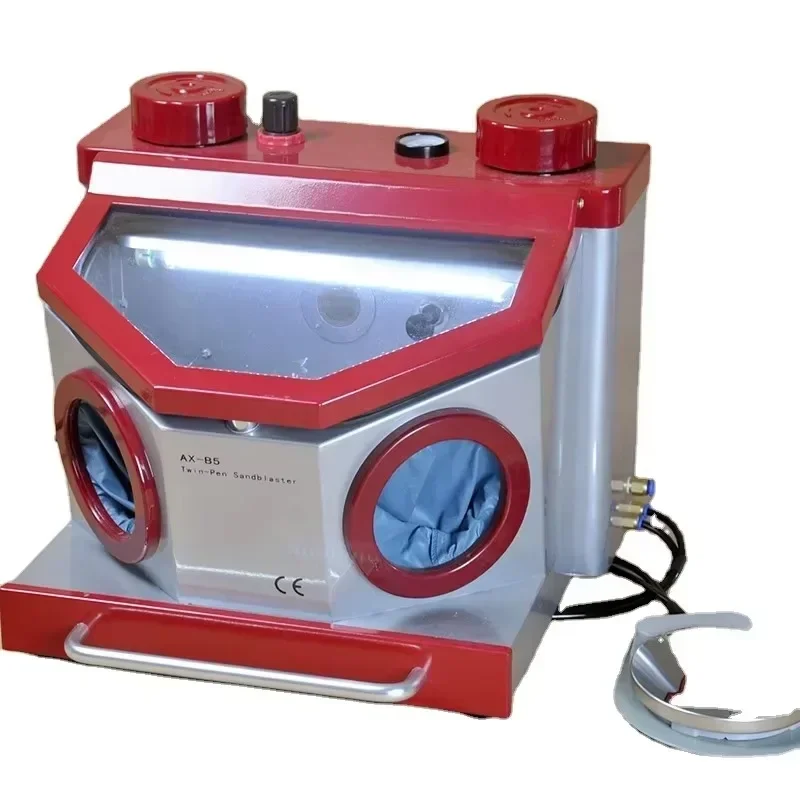 

Double Pen Dental Sandblasting Machine | Double Pen Dental Sandblasting Machine