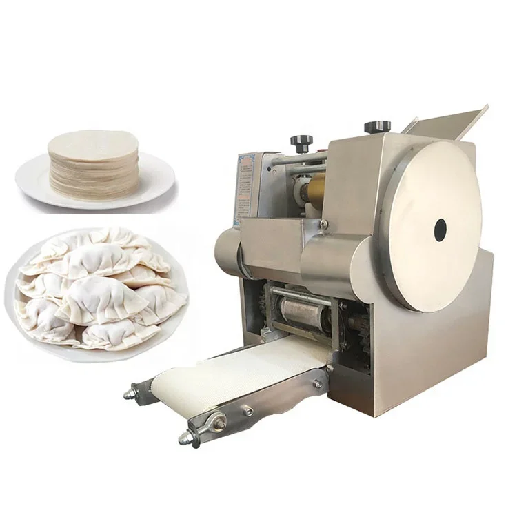 

Automatic Commercial 2 in 1 Dumpling Skin Maker Press Machine Square Dumpling Skin Making Machine