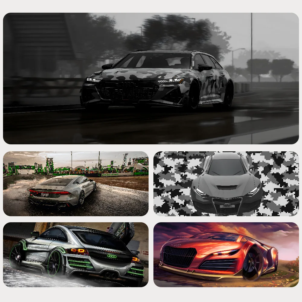 A-Audi Mousepad Mouse Mat Desk Mat With Pad Gaming Accessories Prime Gaming XXL Keyboard Pad Padding Mat