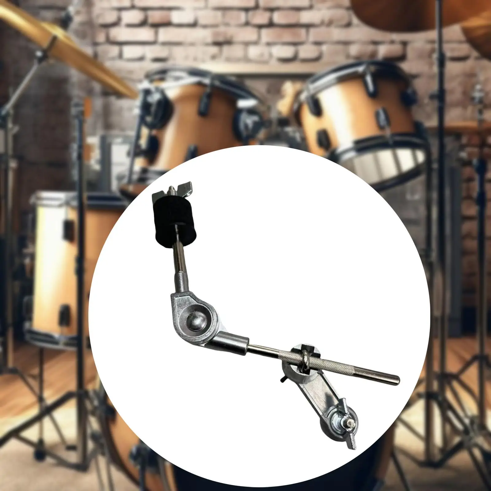 

Cymbal Arm Attachment Percussion Instrument Drum Hardware Metal Removable Drum Accessories Drum Set Clamp Cymbal Holder Parts