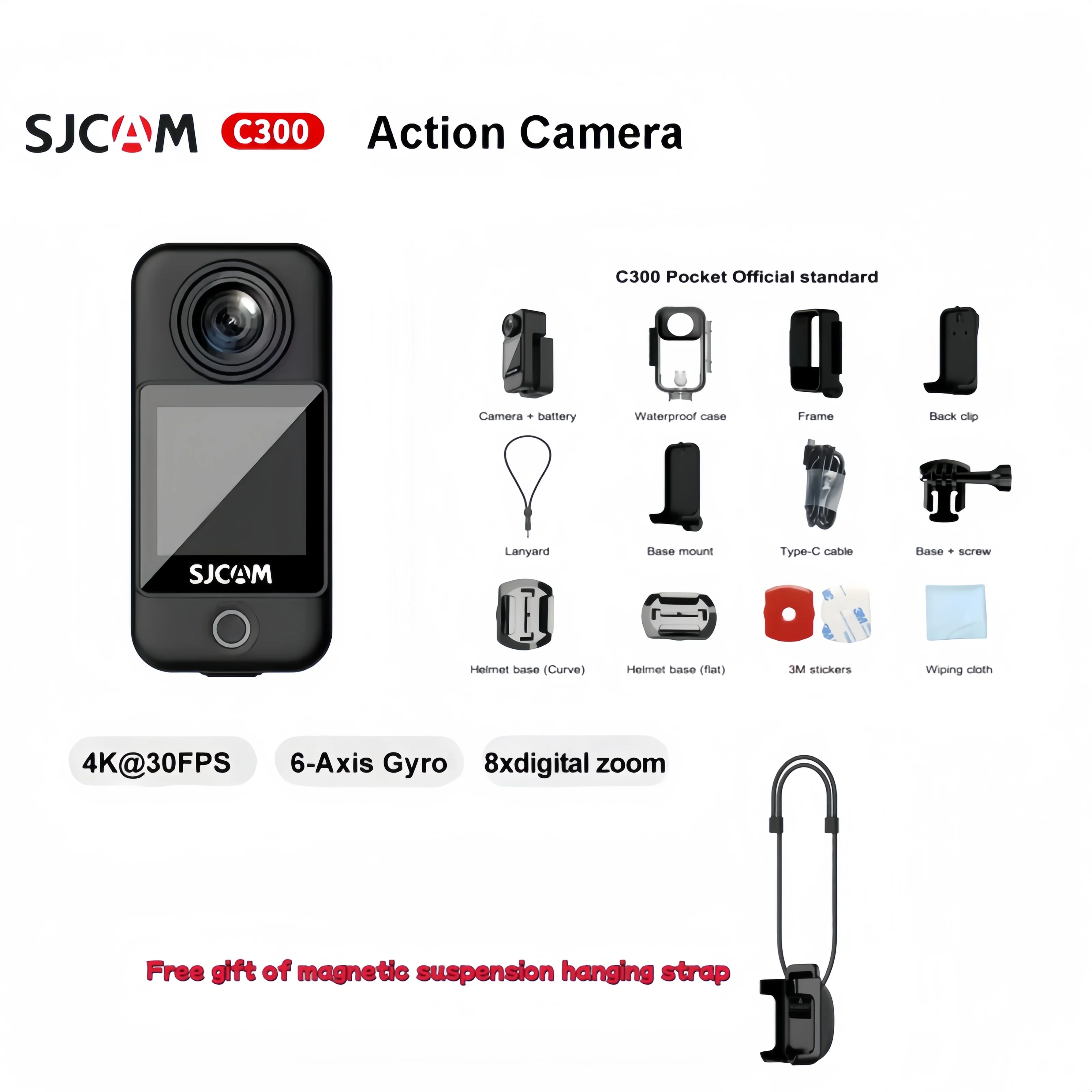 Sjcam C300 Pocket A…