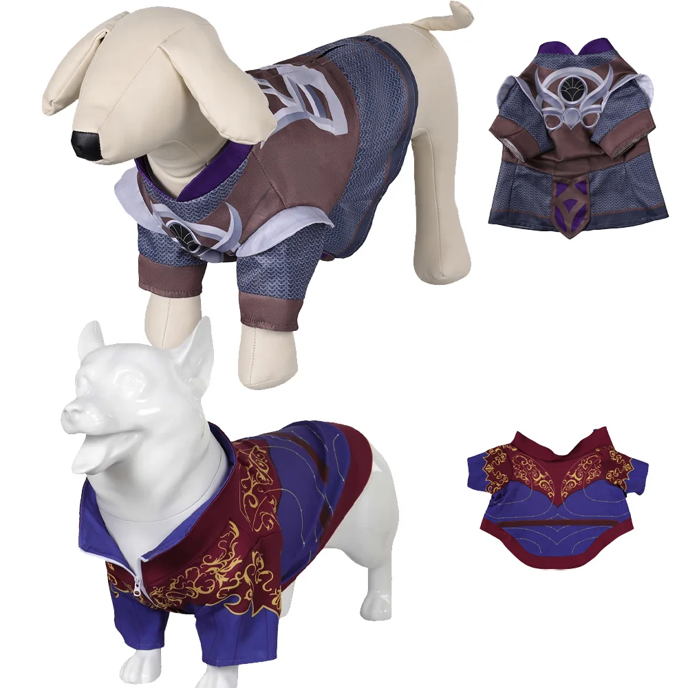 

Baldur Cos Gate Shadowheart Pet Dog Clothes Cosplay Costume Astarion Clothing Outfits Halloween Carnival Party Disguise Suit