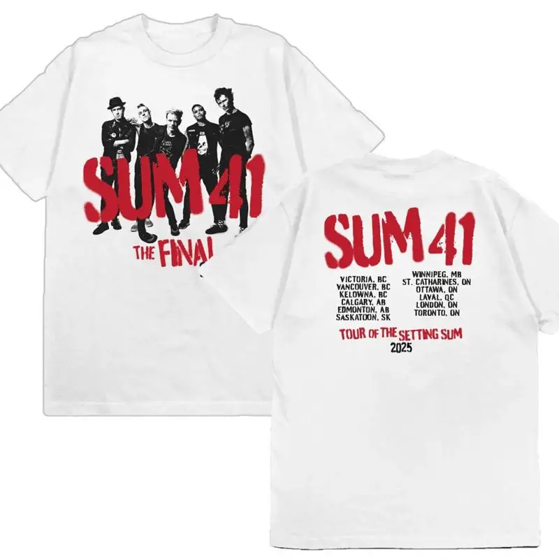 

Футболка The Final Tour Of Setting 2025 Sum 41.