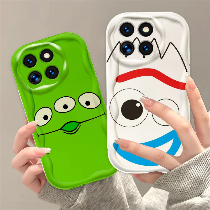 Cartoon Anime Three Eyes For Xiaomi Mi 14 12 12T 11 Lite Poco M6 X6 X5 X4 X3 M3 F4 Pro GT NFC 5G Wave Oil Soft Phone Case