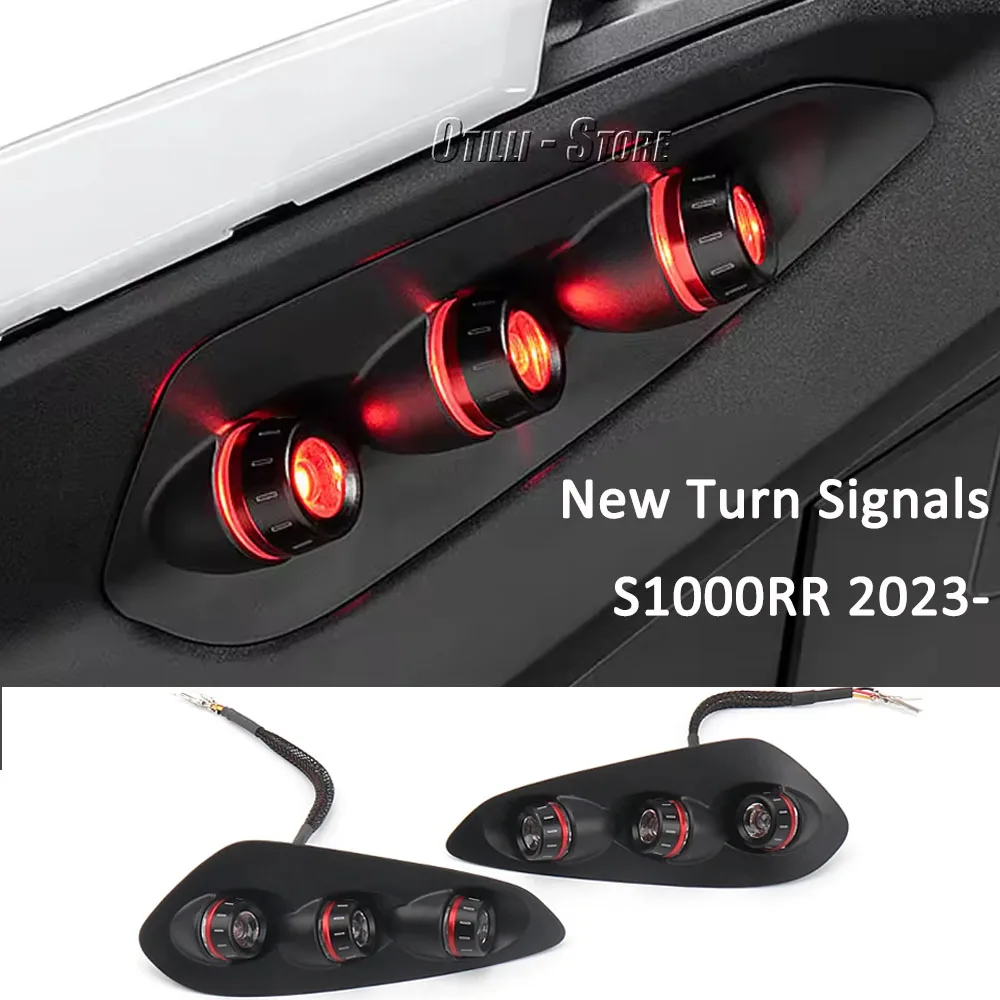 

Motorcycle In-Tail LED Integrated Tail Light LED Turn Signal Light For BMW S1000RR S 1000 RR S1000 RR 2023 2024 2025 LED