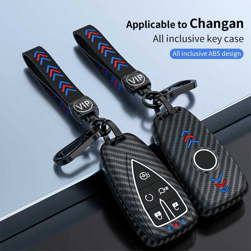 

1PCS Frosted Car Key Case Cover Shell for Changan UNIT UNIK CS35PLUS CS55 PLUS CS75 PLUS Oshan X7 X5 2019-2022 Car Accessories