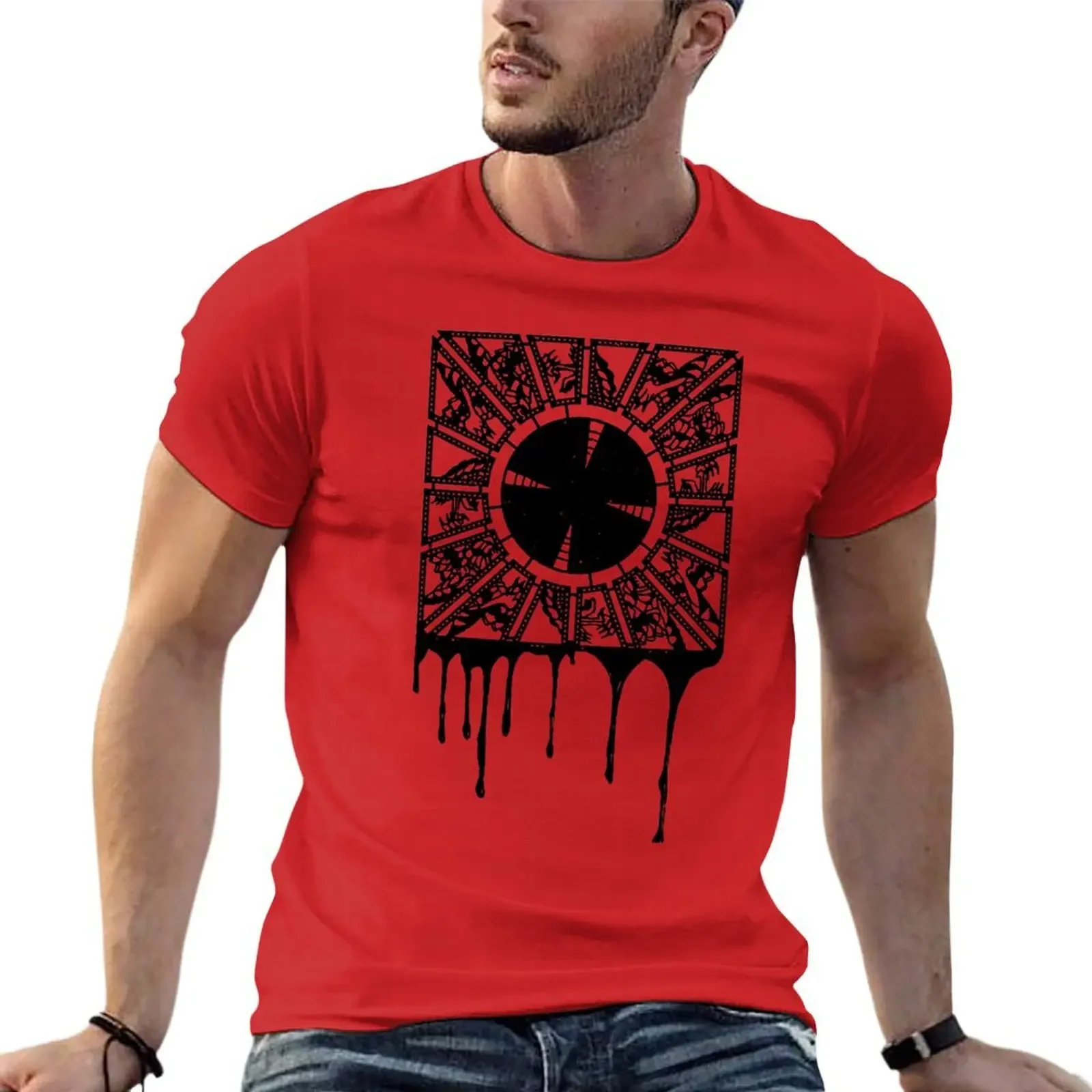 Hellraiser T-shirt cute tops quick-drying aesthetic clothes plus sizes mens t shirts