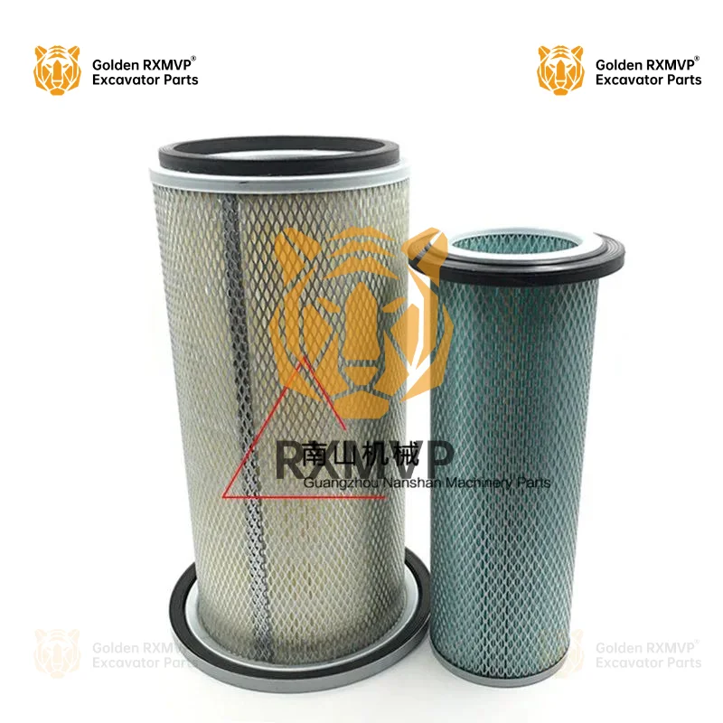 For Komatsu PC120-5/120-6 air filter oil diesel grid 4D102 engine filter excavator accessories