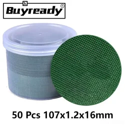 50 Pieces 107x1.2x16mm Grinding Wheel 107 Angle Grinder Ultra-thin Resin Metal Stainless Steel Cutting Blade