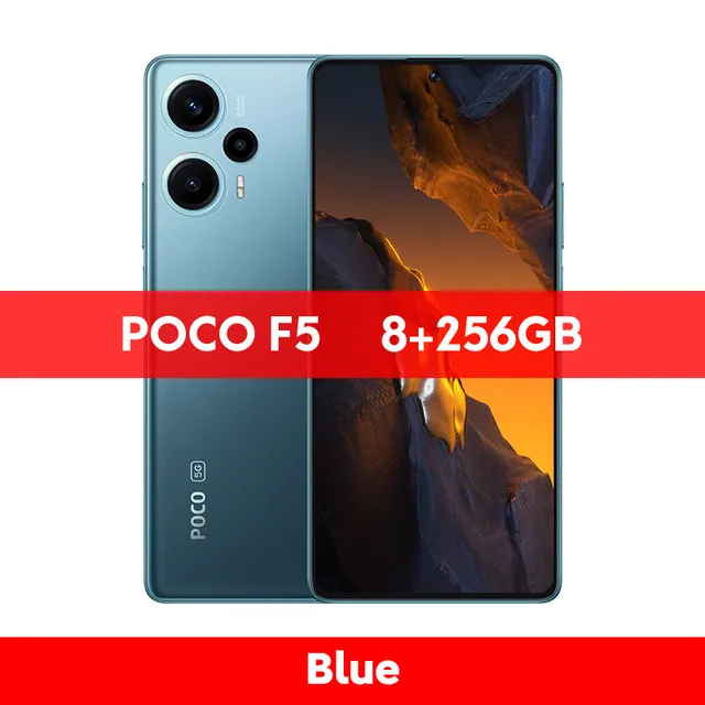 POCO F5 Global Version Smartphone Snapdragon 7+ Gen 2 6.67'' 120Hz
