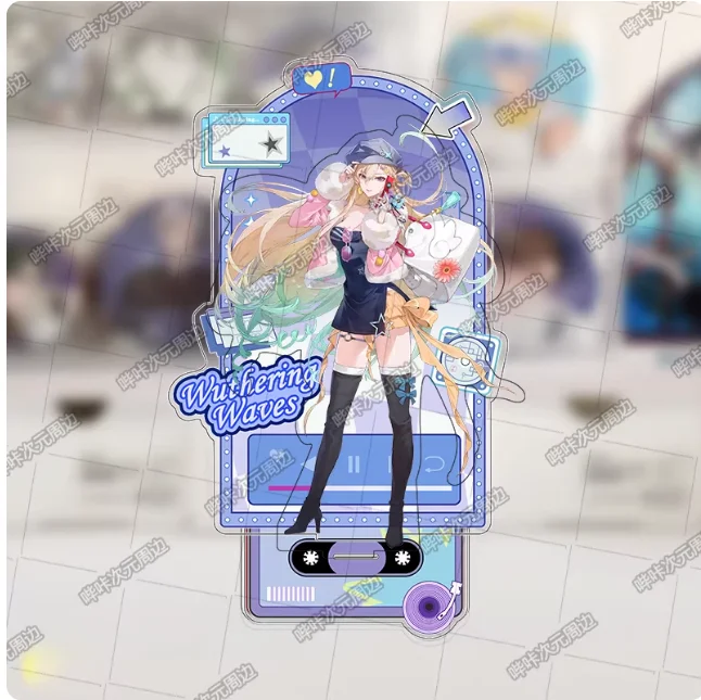 Anime Wuthering Waves LYNAE CHISA Mornye 20cm Acrylic Stand Figure Model Plate Cosplay Collection Desktop Decor Gifts BKCY