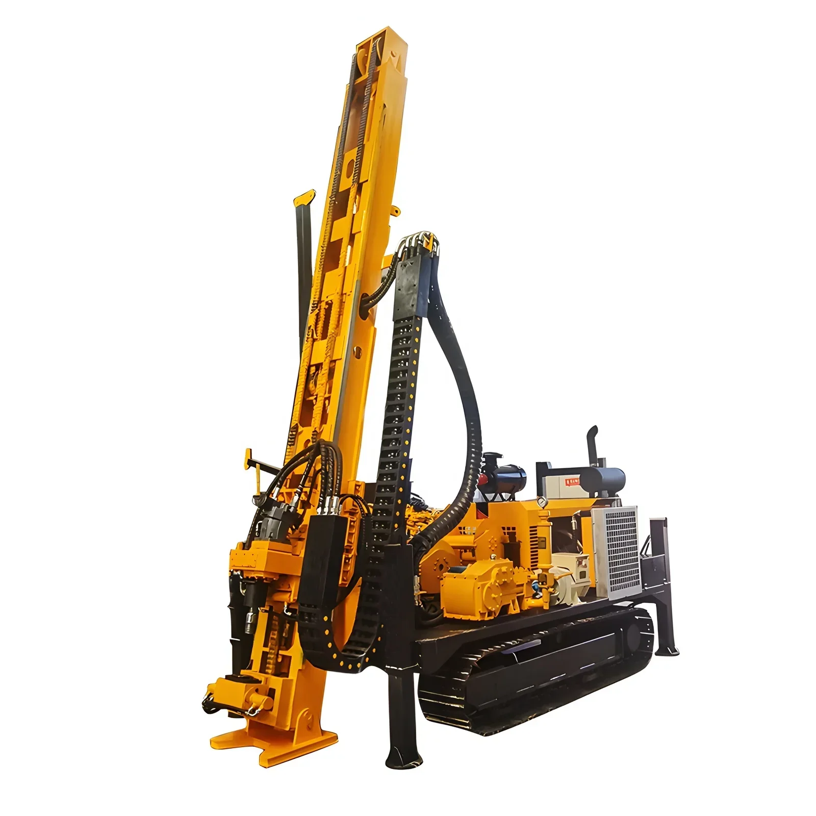 Crawler Full Hydraulic Mine Geotechnical Exploration Rock Core Drilling Rigs Machine for Sale Well Drilling Hydraulic Machine