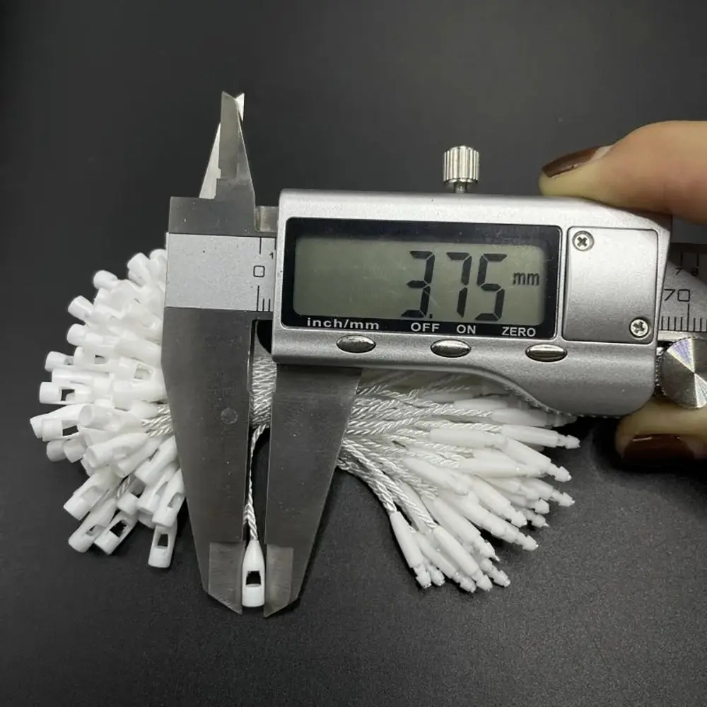 1000Pcs/lot 8cm Length Clothing Tag Rope Polyester Tie Fasteners Hanging Tablets DIY Clothing Lables Accessories