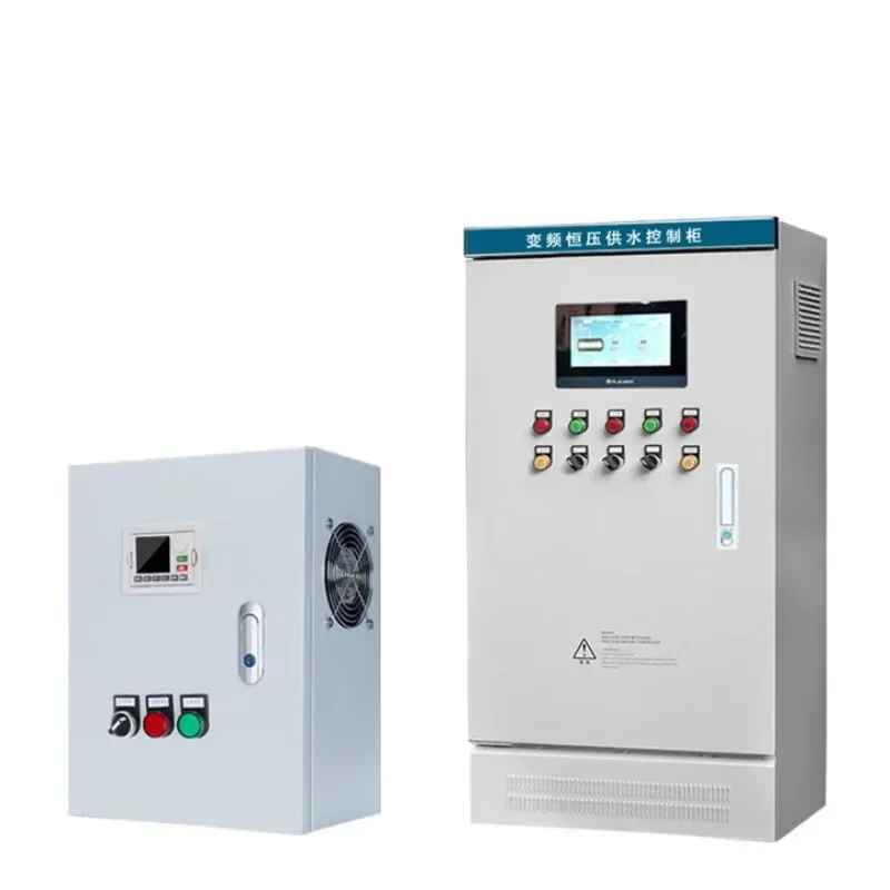 3/4/5 5/7.5/11KW constant pressure water supply inverter PLC control tank water pump control cabinet fan speed regulation