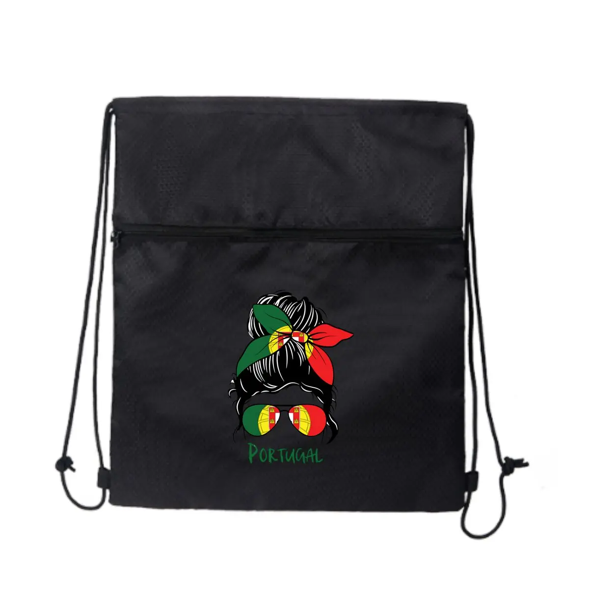

Женский рюкзак с изображением Португалии, спортивный рюкзак на шнурке, спортивная баскетбольная сумка для фитнеса