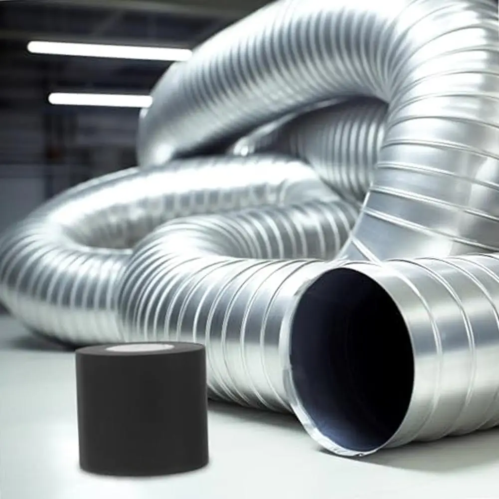 Outdoor Applications 6.5*6cm Air Conditioning Tape Air Conditioner Pipe Insulation PVC Insulation Tape Indoor Outdoor Use