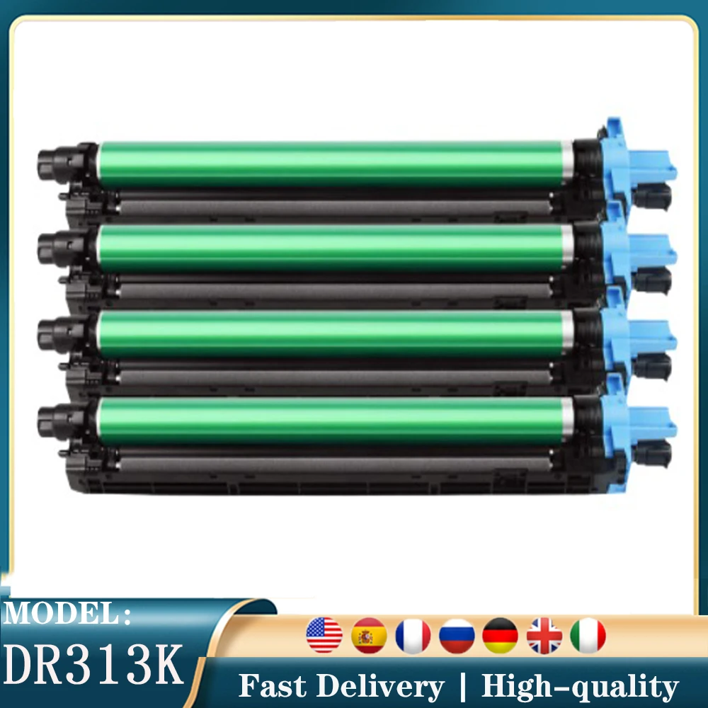 

vilaxh DR313K Black Color Drum Unit 120K для KONICA MINOLTA Bizhub C258 C308 C368 C458 C558 C658 A7U40RD CMY Drum 90K A7U40TD