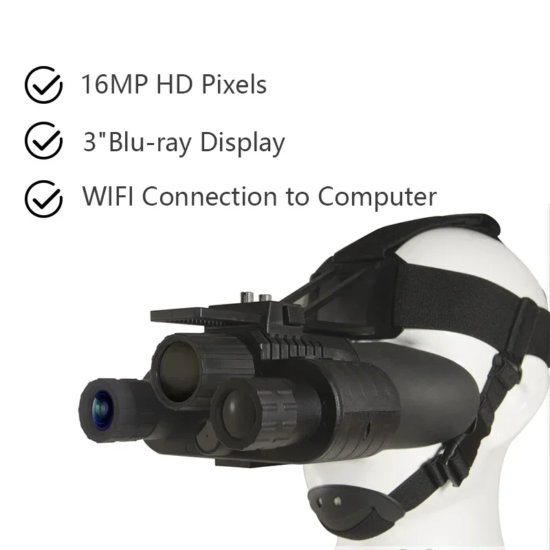 NV-880 Professional infrared night vision Digital zoom 8x 16MP 1080P HD supports WIFI connection for photo/video playback