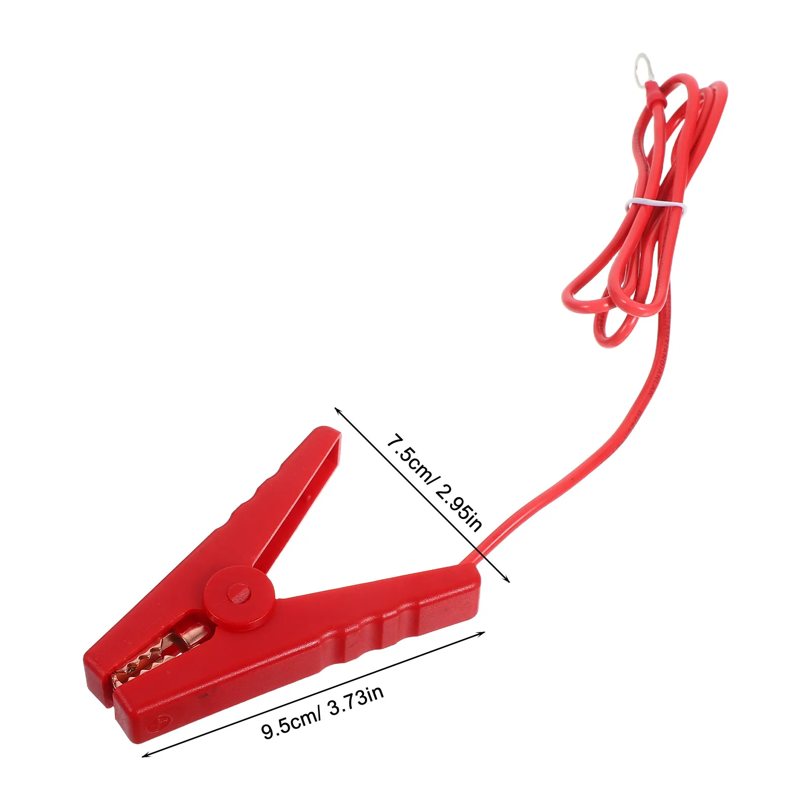 2Pcs Farm Electric Fence Jump Leads Cable Connect Wire for Chickens Rabbits Dogs Pigs Cows Horses Fencing System Wire Electric