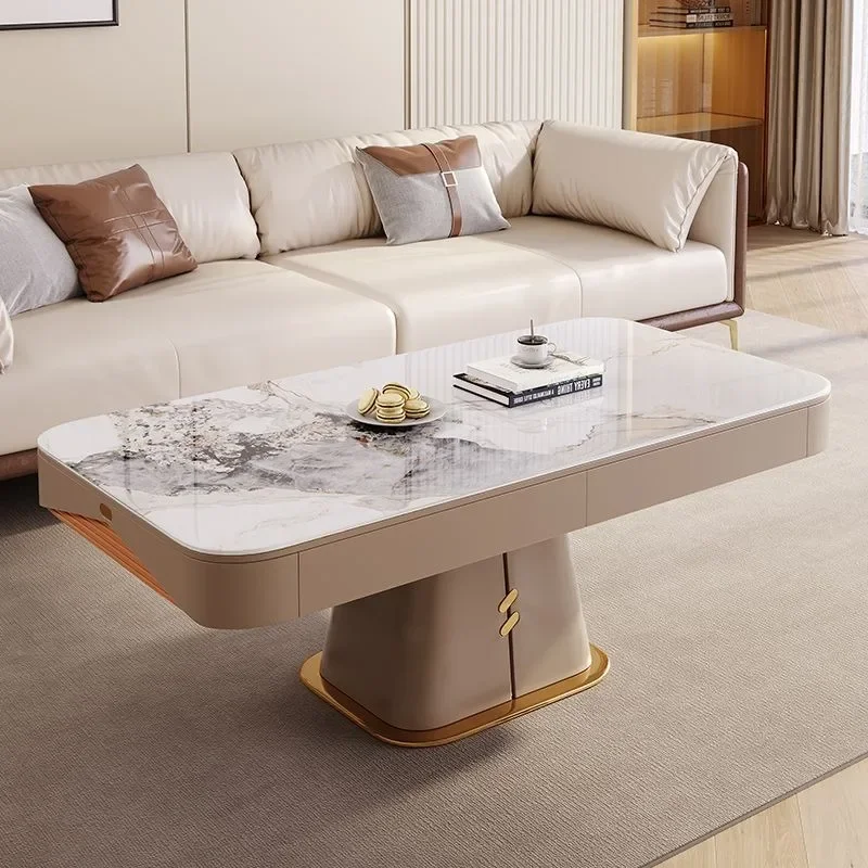 # Clear Design Luxury Coffee Table Floor Premium Nordic Side Coffee Table Living Room Italian Display Storage Room Home Furnitur