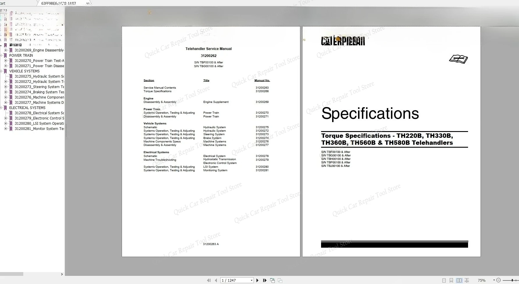 

Телескопический погрузчик AutoCD CAT EAME APD LACD NACD 25,2 ГБ Все модели DVD с полным руководством