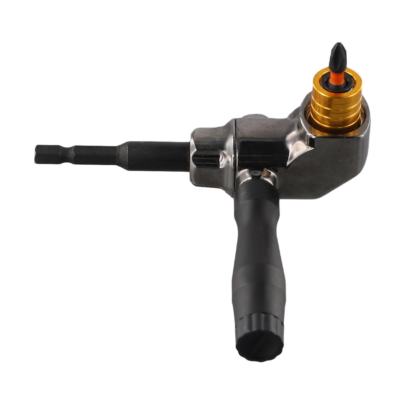 /Self /Locking /90 Degree Right Angle Drill Bit Adapter 1/4 Inch Hex Shank Screwdriver Extension For Electric Drill Tightening I