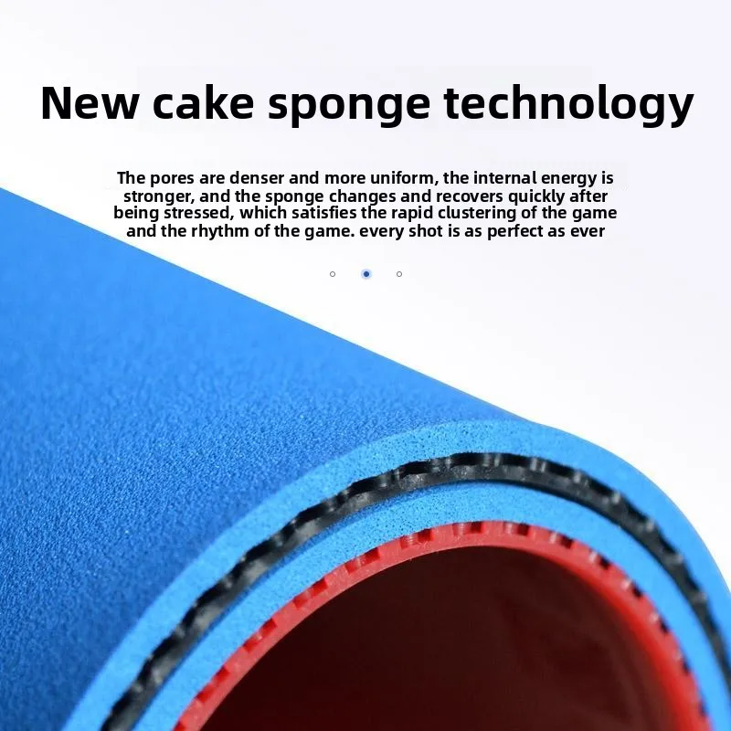 Kokutaku Gold Edition Hercules Blue Sponge Astringent Inner Energy Table Tennis Rubber Paddle Reversed Rubber Cover
