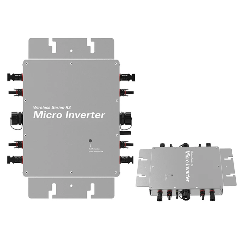 600W 700W 800W Grid Tie Solar Micro Inverter WiFi APP Smart Control 230V AC Output Pure Sine Wave  Balcony PV Power Device
