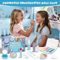 Kits de maquillage pour enfants, jouets de maquillage pour filles, cadeaux pour filles de 3 ans et plus (ne contient pas de cosmétiques réels) 4