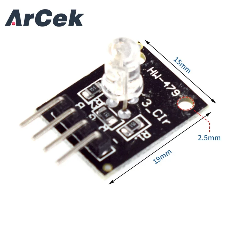 Slimme Elektronica 4pin Rgb Module KY-016 Drie Kleuren 3 Kleuren Rgb Led Sensor Module Voor Arduino Diy Starterkit Ky016