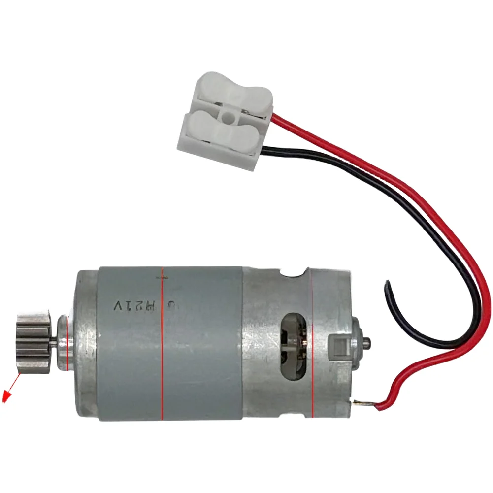RS550 DC Motor 9 Tooth 18V 24V Gear Micro-Motor Electric Saw Motor For Screwdriver Drill Hedge Trimmer Welding Motor Parts