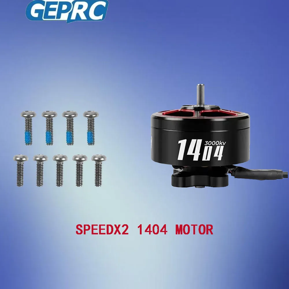 

SPEEDX2 1404: 3000/3850/4600KV вариантов, 4S 160-180 Вт — для самостоятелей 2-4-дюймовых FPV-дронов Tern-LR40 и пилотов фристайла
