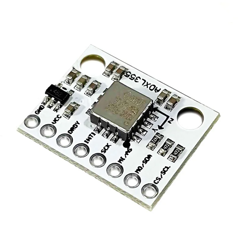 CEA ADXL355 3-Axis Accelerometer Sensor Module Digital Output Industrial Grade Low Power Consumption White+Black 1 Set