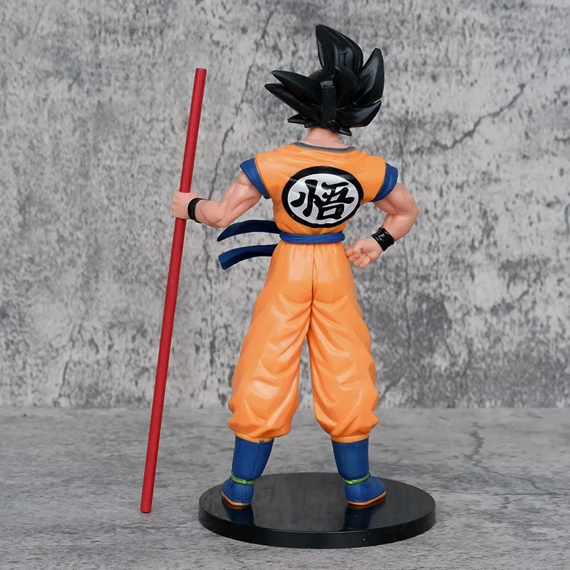 21cm HOT Dragon Ball Son Goku Super Saiyan Anime Figure Goku DBZ Action Figure Model Xmas Gifts Collectible Figurines statue