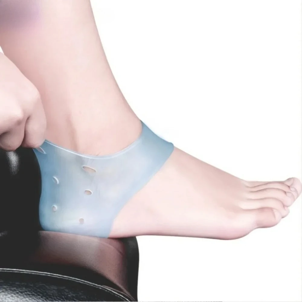 2 قطعة وسادة كعب هلام كعب حامي لالتهاب اللفافة الأخمصية أخيل التهاب الأوتار العظام حفز المؤلم قدم تخفيف الألم أدوات باديكير