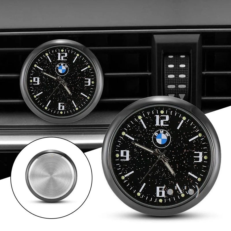 

Car Clock Air Outlet Mini Clip Auto Ornament Internal Watch Sticker For BMW X1 U11 X7 G07 XM G09 7 Series G70 LCI iX I20 U06 G81