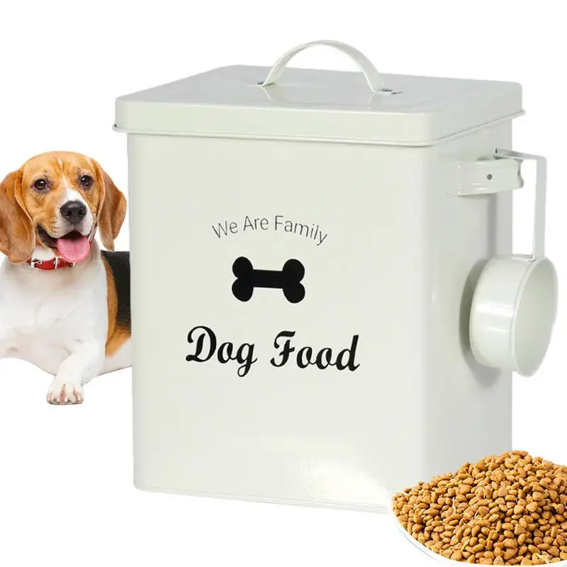 

Pet Food Storage Tool for Tablets Pet Foods and Laundry Pet Food Containers with Lid Sealed Pet Storage Tank Handle Design