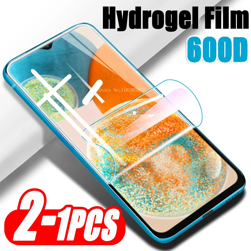 1-2 шт., Гидрогелевая Защитная пленка для экрана Samsung Galaxy A23 A13 4G A33 A53 A73 A03s 5G A 53 33 23 03s 5G