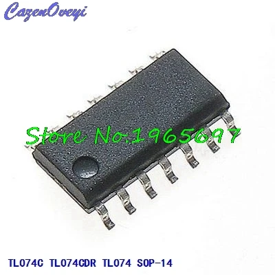 10pcs/lot TL074CDR TL074C TL074 SOP-14 new original In Stock