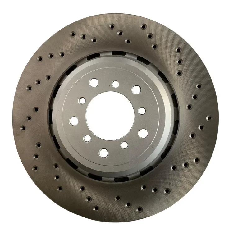 Auto Brake Systems Performance Drilled & Slotted Coated Rear Front Sport Brake Disk Rotor For Bmw E46 M3 318is E60 535d