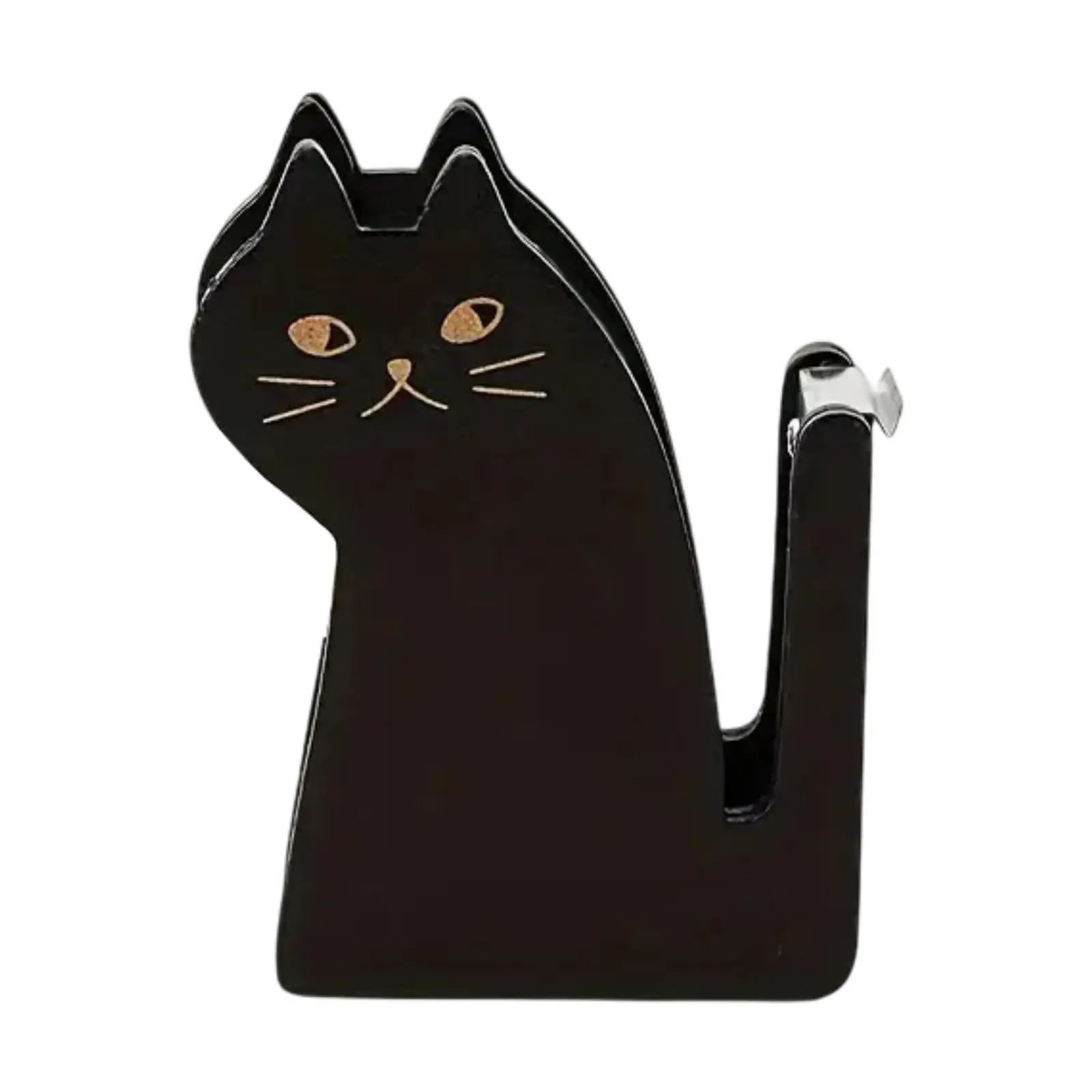 Katvormige Tape Dispenser Rolhouder Decoratie Draagbare Lichtgewicht Stevige Tape Cutter Home Office Desktop Accessoire