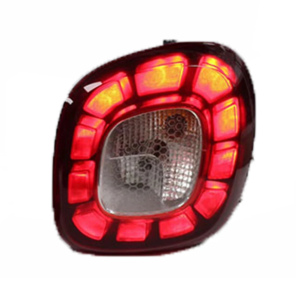 AKD Car Model Tail Lamp for W453 Tail Lights 2015-2020 Smart LED Tail Lamp LED DRL Turn Signal Brake Reverse auto Accessories