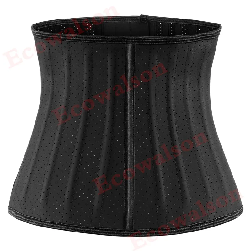24cm Height 25 Bones Corset Waist Trainer Latex Body Shapewear Women Tummy Shaper Belly Slimming Belt Modeling Strap Weight Loss