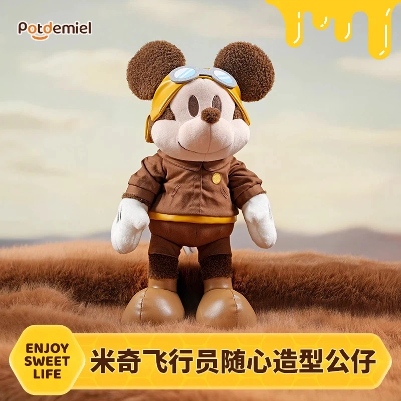 Autentico Spot Potdemiel Barattolo di miele Genuino Mickey Peluche Giocattolo alla moda Decorazione della casa Regalo di Natale Coppia Regalo commemorativo