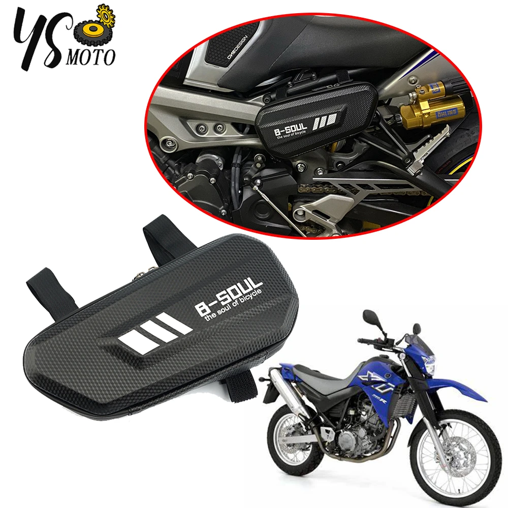 For YAMAHA XT660 X R Z XT660X XT660R XT660Z 2004-2020 2019 2018 Embroidery material Motorcycle Hard Waterproof Triangle Side Bag