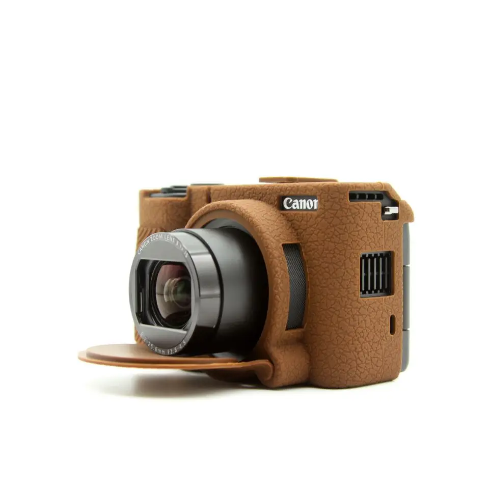 Capa de silicone para câmera Canon v1/Canon PowerShot V1 Capa de silicone dedicada Canon V1