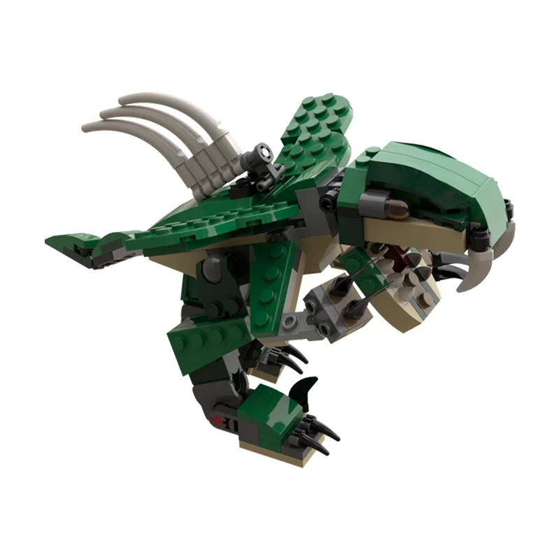 156 قطعة MOC Velociraptooth الخالق 3 1ed نموذج اللبنات لعبة العمارة تجميع هدية الكريسماس فكرة التعليم الطوب